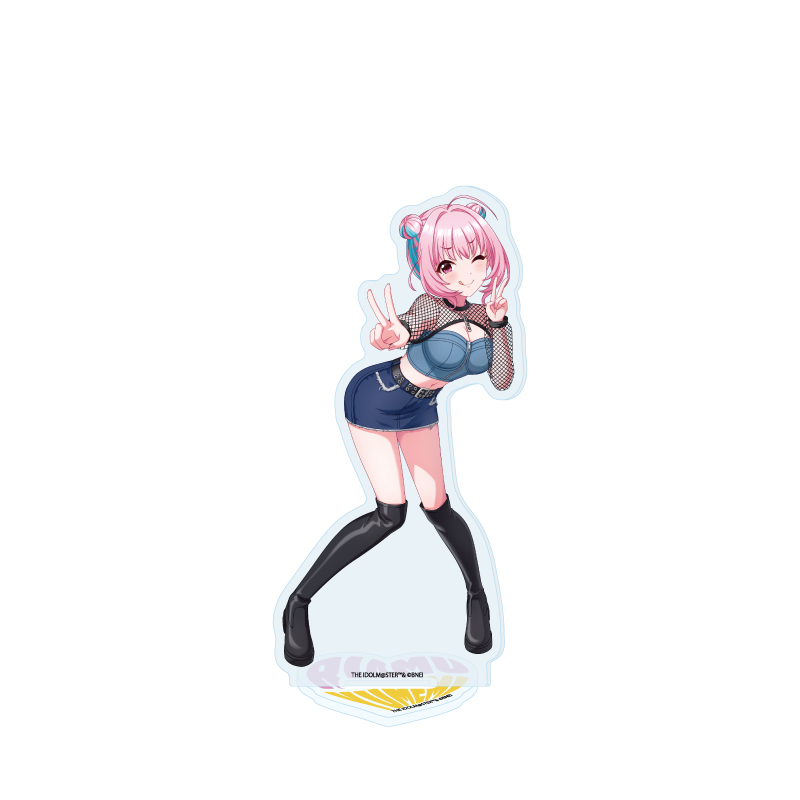 Acrylic Stand "The Idolmaster Cinderella Girls" 53 Yumemi Riamu Denim Style Costume Ver. (Original Illustration)