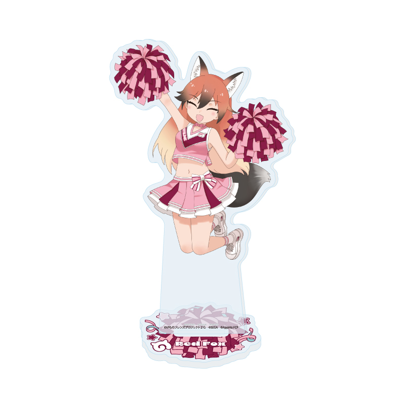 Acrylic Stand "Kemono Friends 3" 12 Red Fox Cheerleader Ver. (Original Illustration)