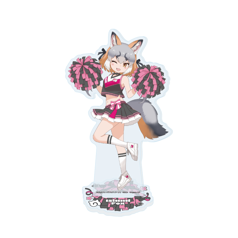 Acrylic Stand "Kemono Friends 3" 16 Island Fox Cheerleader Ver. (Original Illustration)