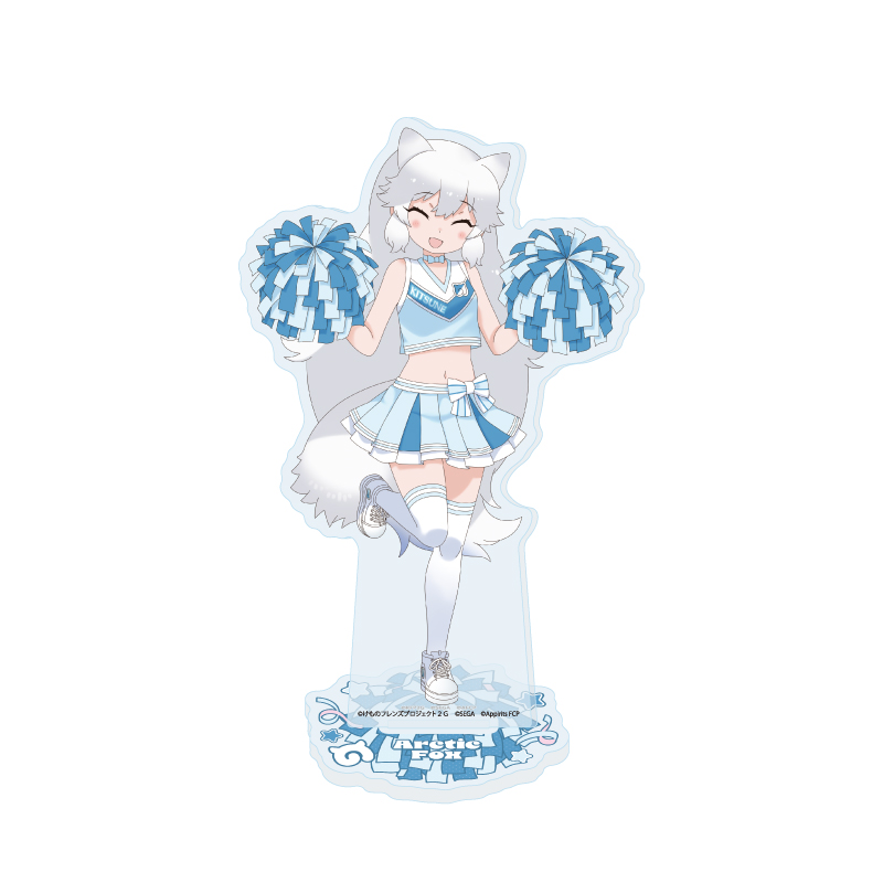 Acrylic Stand "Kemono Friends 3" 18 Arctic Fox Cheerleader Ver. (Original Illustration)