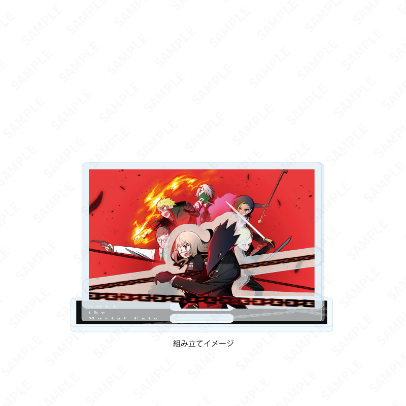 Acrylic Stand Plate "Noel the Mortal Fate" 04 Group (Official Illustration)