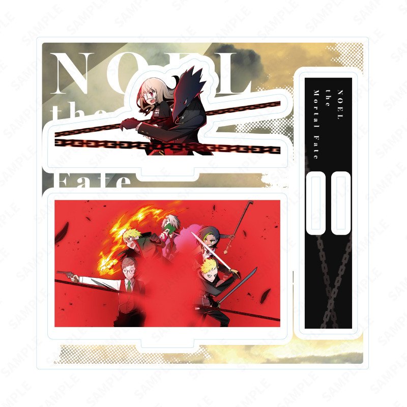 Acrylic Stand Plate "Noel the Mortal Fate" 04 Group (Official Illustration)