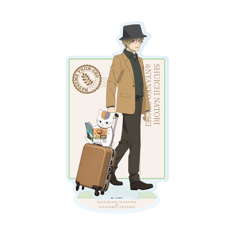 Acrylic Stand "Natsume's Book of Friends" 09 Natori Shuichi Travel Ver. (Original Illustration)