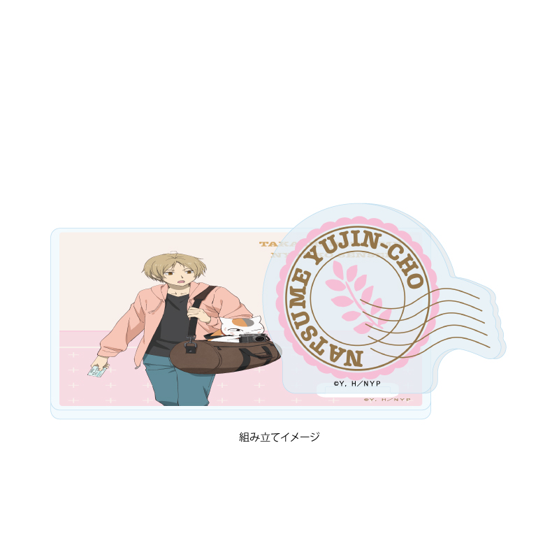 Acrylic Coaster Stand "Natsume's Book of Friends" 04 Natsume Takashi Travel Ver. (Original Illustration)