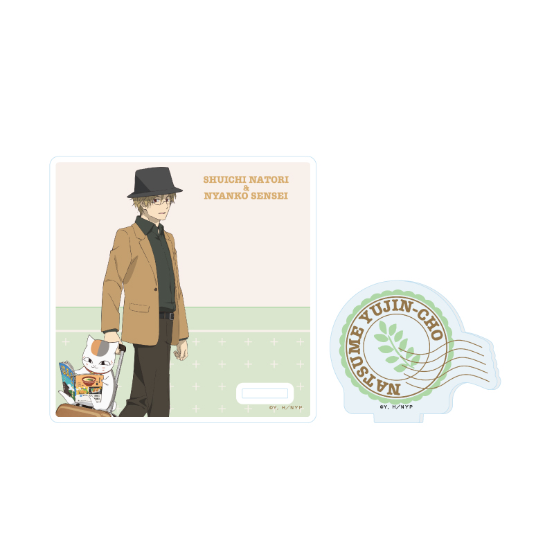 Acrylic Coaster Stand "Natsume's Book of Friends" 06 Natori Shuichi Travel Ver. (Original Illustration)