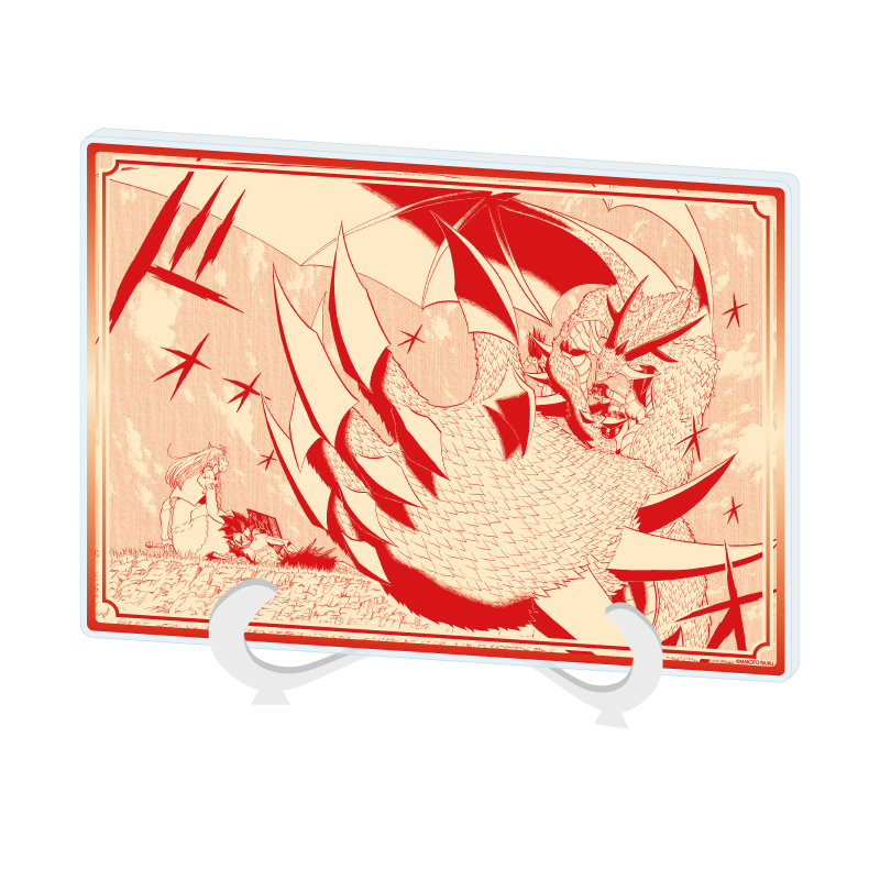 Acrylic Art Board A5 Size "Zatch Bell! Perfect Edition" 16 Ashuron (Official Illustration)