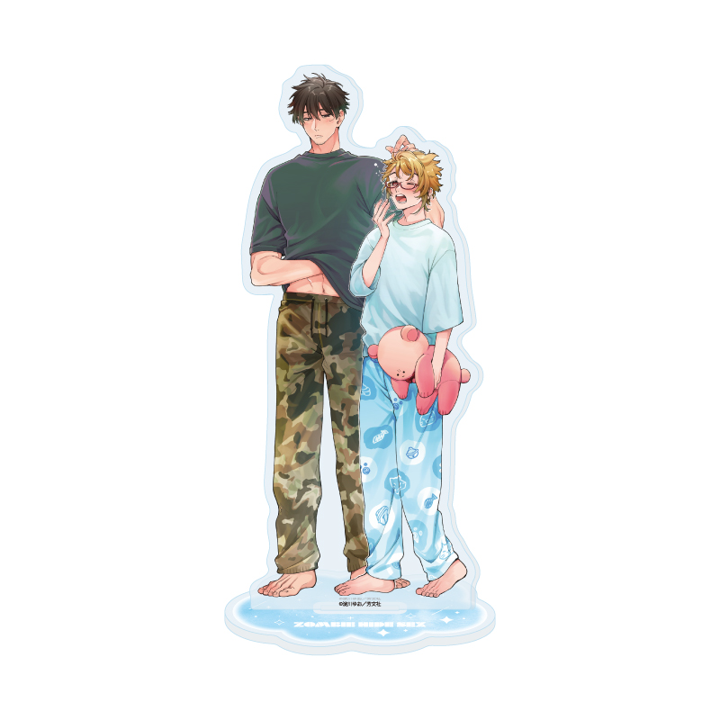Acrylic Stand "Zombie Hide Sex" 01 Chigasaki Kazuma & Mishiba Haruomi (Original Illustration)