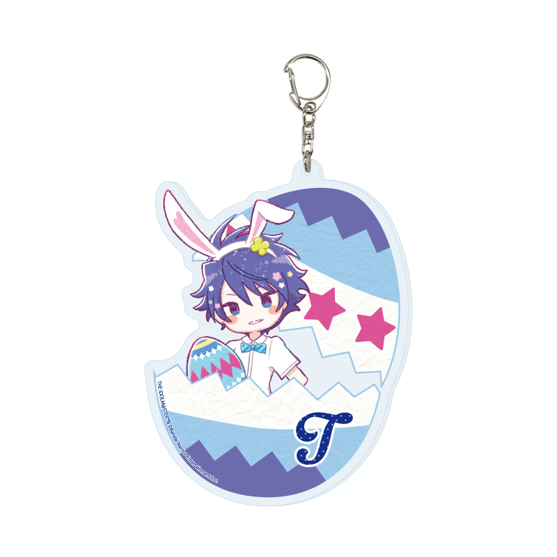 Deka Acrylic Key Chain "The Idolmaster SideM" 05 Taiga Takeru Egg Hunt Ver. (Graff Art Illustration)