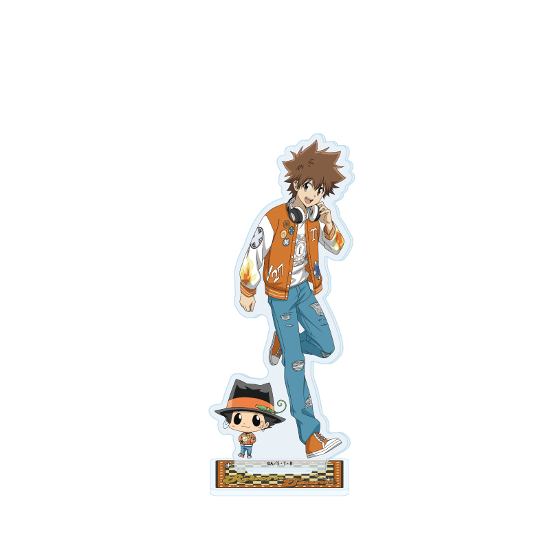 Acrylic Stand "Reborn!" 124 Reborn & Sawada Tsunayoshi (Original Illustration)
