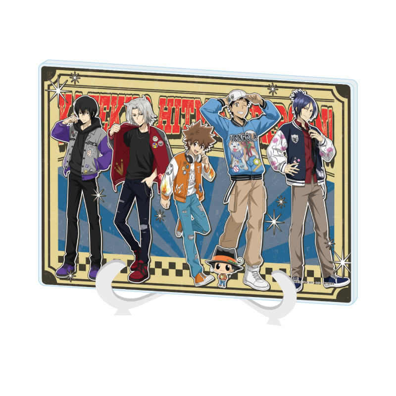 Acrylic Art Board A5 Size "Reborn!" 28 Group Design (Original Illustration)