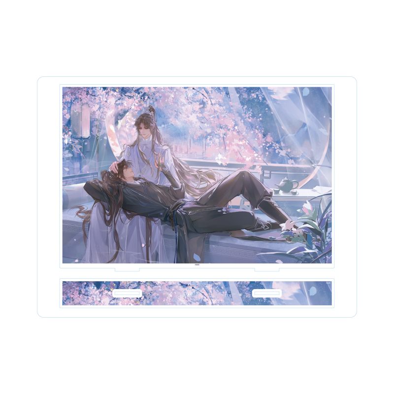 Acrylic Diorama "The Husky and His White Cat Shizun" 02 Mo Ran & Chu Wanning (Original Illustration)