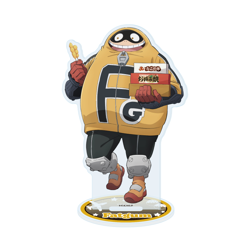 Acrylic Stand "My Hero Academia: Vigilantes" 12 Fatgum Osaka Sightseeing Ver. (Original Illustration)