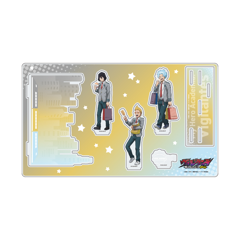 Premium Acrylic Diorama Plate "My Hero Academia: Vigilantes" 03 Osaka Sightseeing Ver. B (Original Illustration)