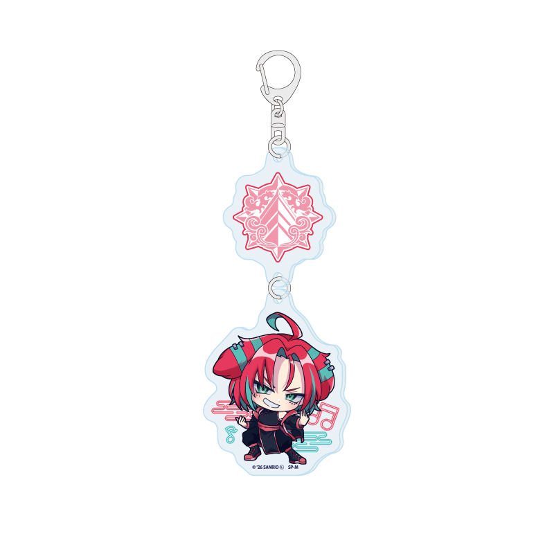 Linked Acrylic Key Chain "Show by Rock!!" 24 151 (Mini Character Illustration)