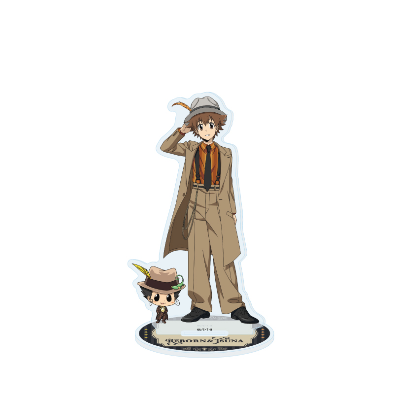 Acrylic Stand "Reborn!" 129 Reborn & Sawada Tsunayoshi (Original Illustration)