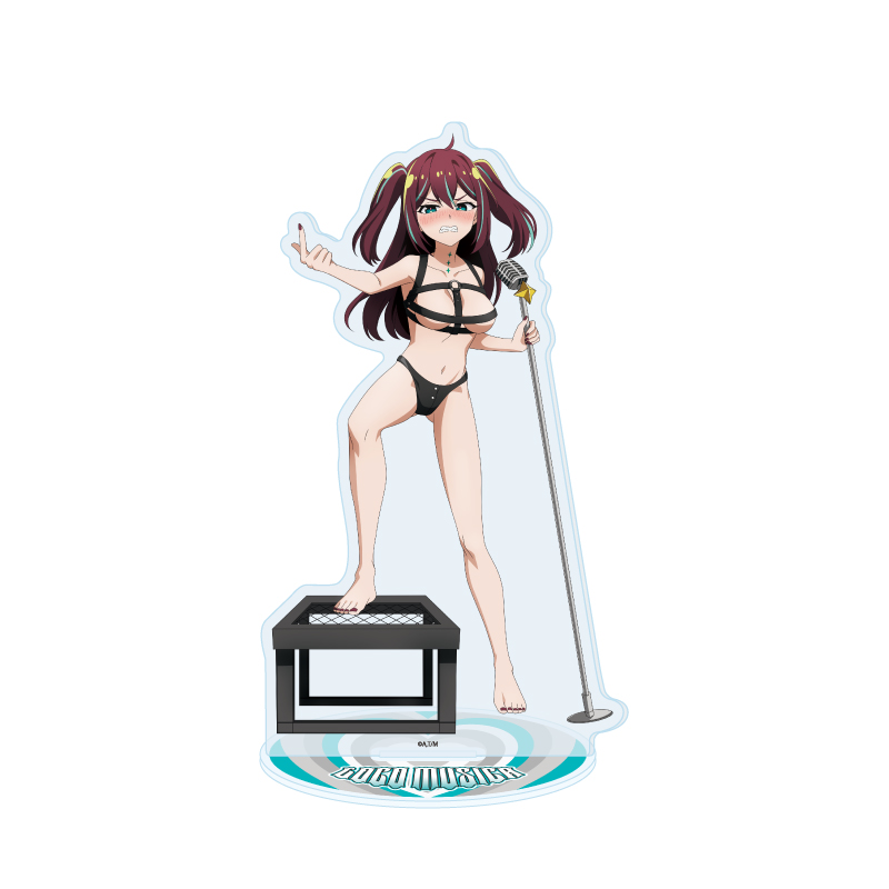 Acrylic Stand "Gushing Over Magical Girls" 34 Loco Musica (Costume Difference) (Original Illustration)