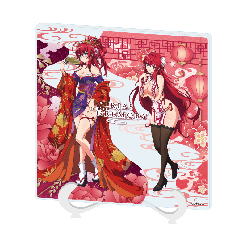 Acrylic Art Board "High School DxD Hero" 03 Group Design (Original Illustration)