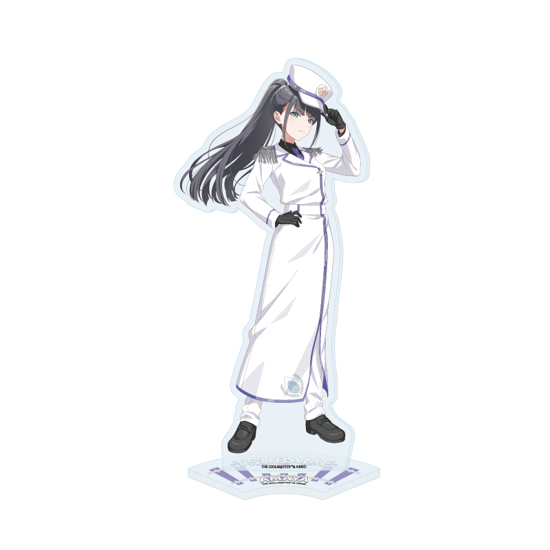 Acrylic Stand "Gakuen Idolmaster" 76 Amaya Tsubame Station Staff Style Costume Ver. (Original Illustration)