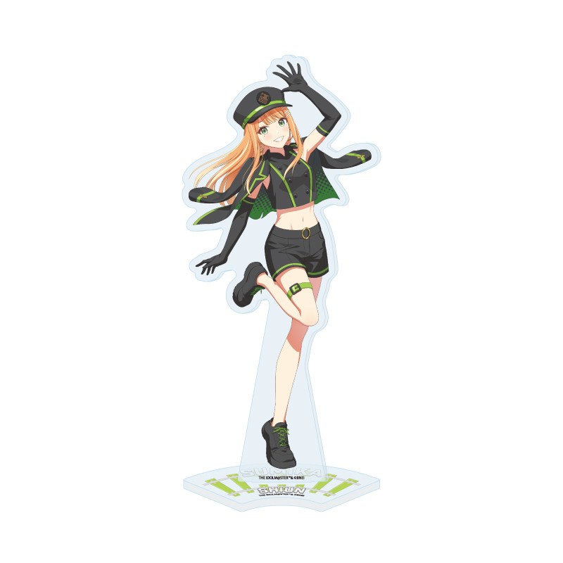 Acrylic Stand "Gakuen Idolmaster" 80 Shiun Sumika Station Staff Style Costume Ver. (Original Illustration)