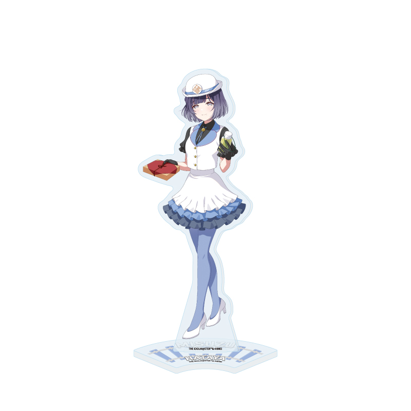 Acrylic Stand "Gakuen Idolmaster" 83 Hataya Misuzu Station Staff Style Costume Ver. (Original Illustration)