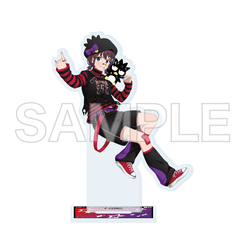 Acrylic Stand "Girls Band Cry" x Sanrio Characters 19 Iseri Nina x Bad Badtz-Maru (Collaboration Illustration)