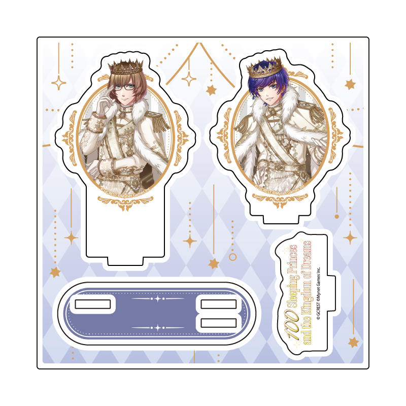 Acrylic Stand Plate "100 Sleeping Princes and the Kingdom of Dreams" 64 Graham & Gauche (Official Illustration)