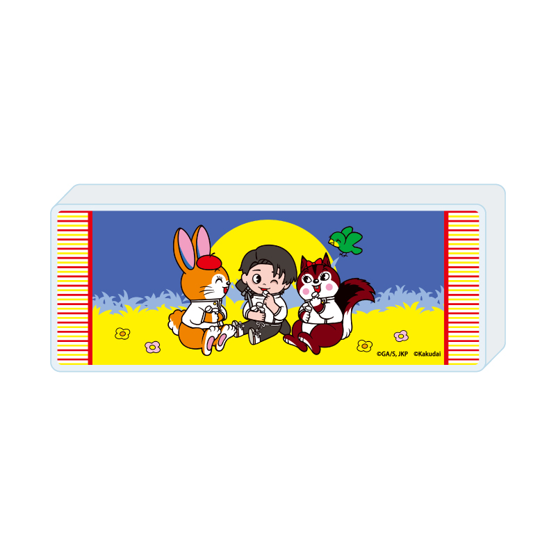 Mini Acrylic Block "Jujutsu Kaisen" x Kuppy Ramune 03 Okkotsu Yuta (Mini Character Illustration)