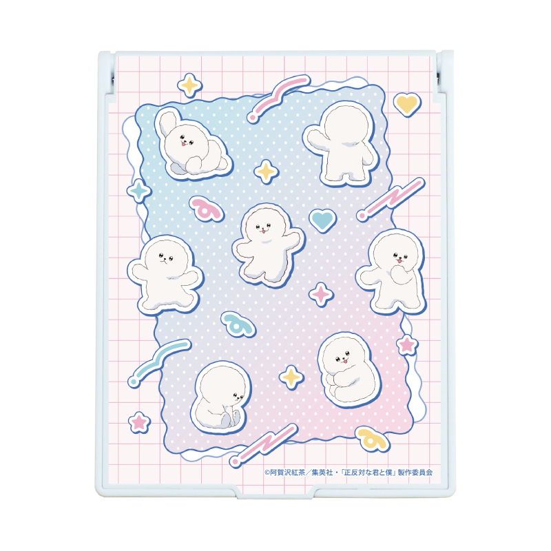 Deka Chara Mirror "You and I are Polar Opposites" 01 Yeti (Official Illustration)