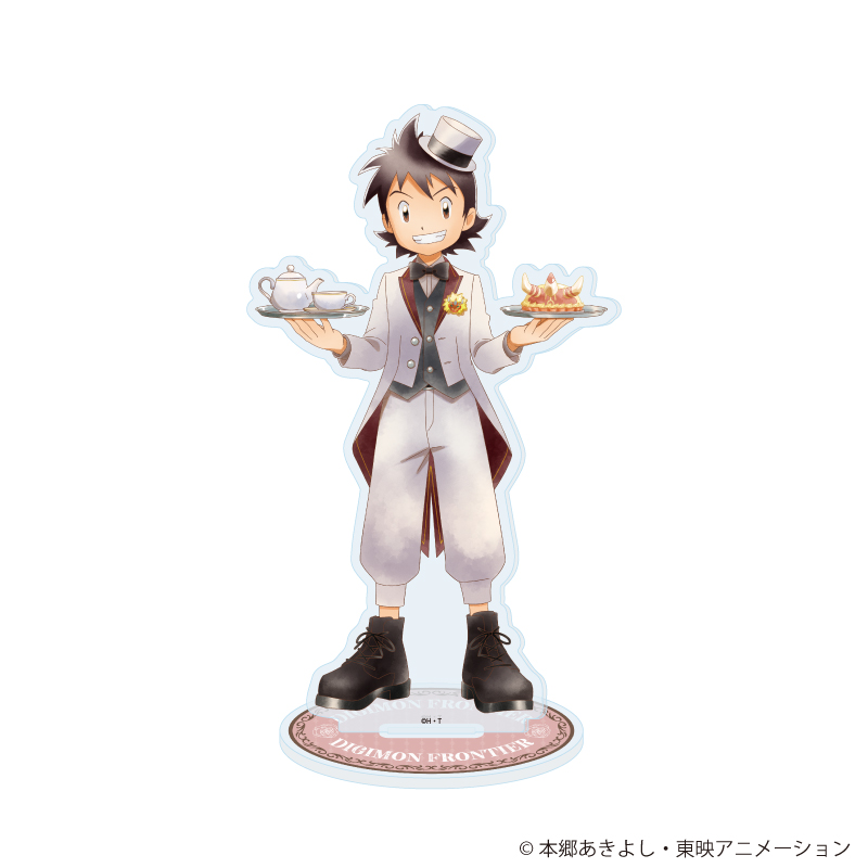 Acrylic Stand "Digimon Frontier" 13 Kanbara Takuya Tea Party Ver. (Original Illstration)
