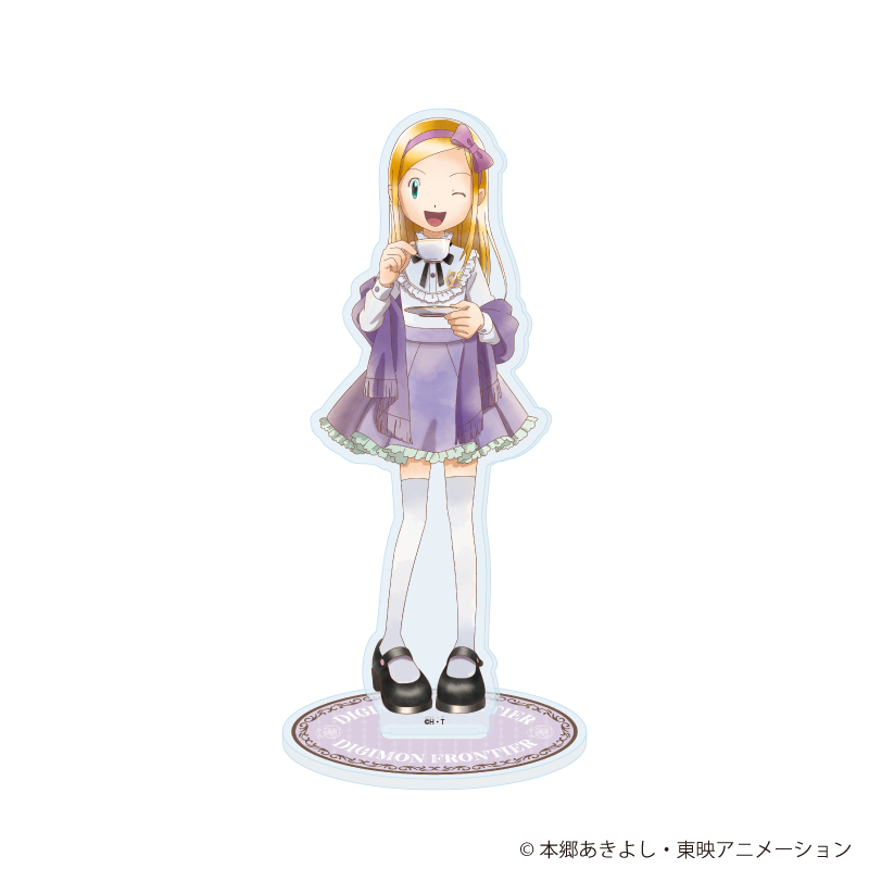 Acrylic Stand "Digimon Frontier" 15 Orimoto Izumi Tea Party Ver. (Original Illstration)