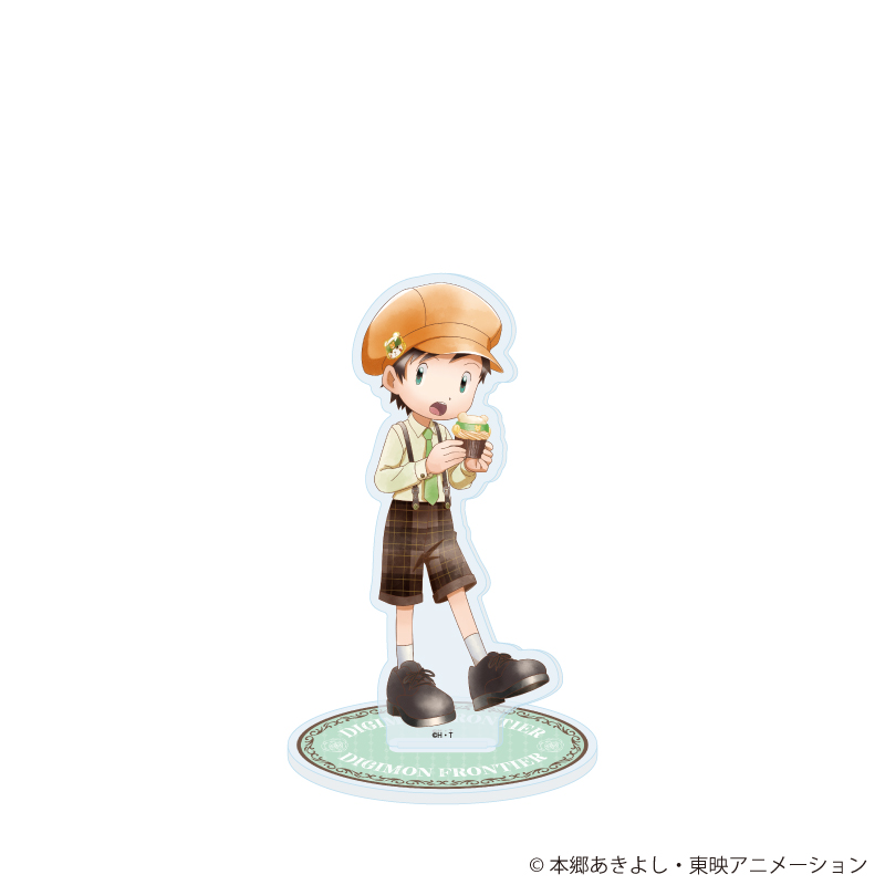 Acrylic Stand "Digimon Frontier" 17 Himi Tomoki Tea Party Ver. (Original Illstration)