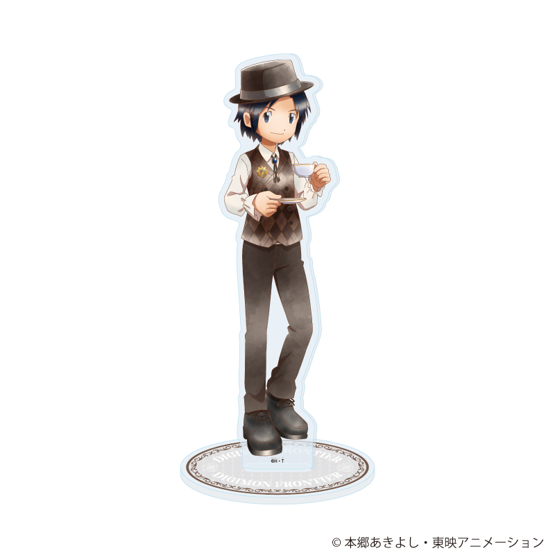 Acrylic Stand "Digimon Frontier" 18 Kimura Koichi Tea Party Ver. (Original Illstration)