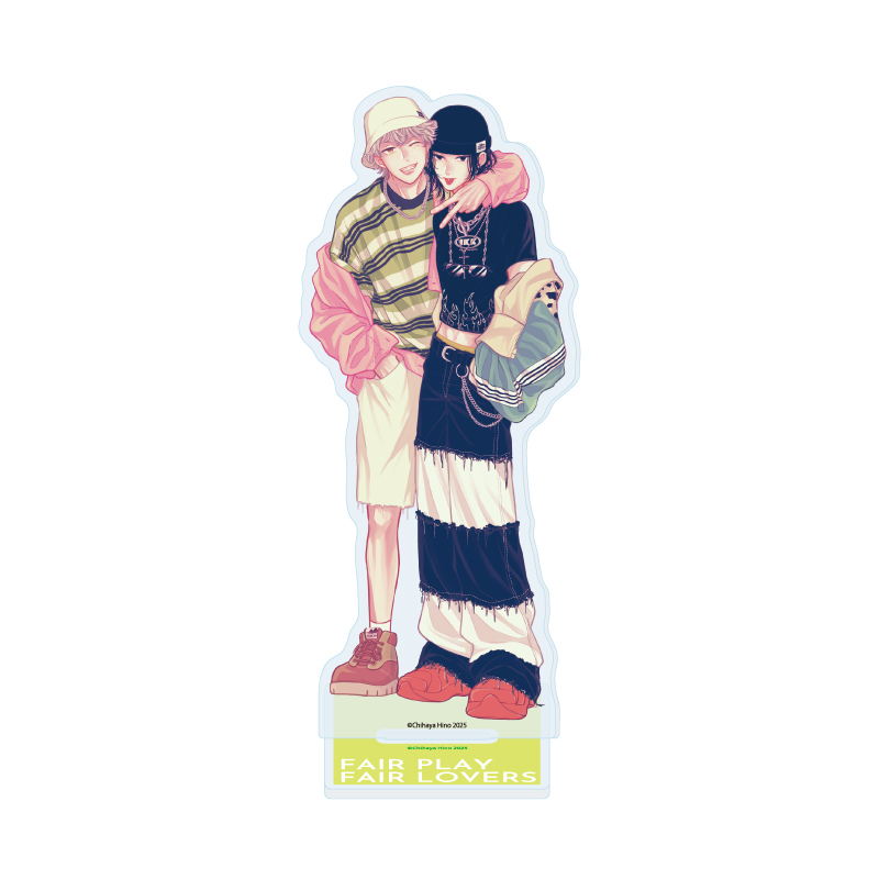 Acrylic Stand "Fair Play Fair Lovers" 01 Suwa & Nagamine (Official Illustration)
