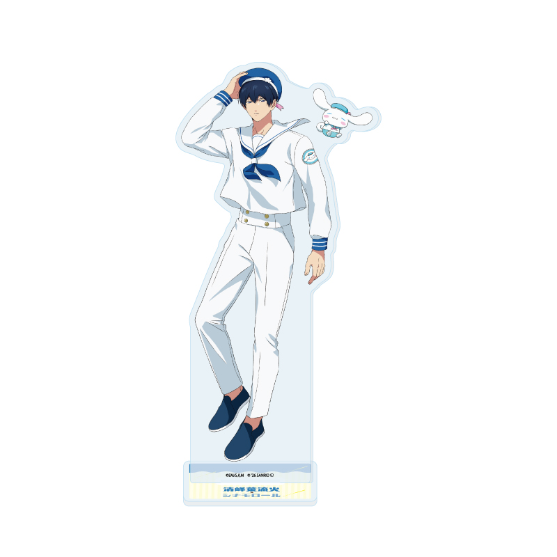 Acrylic Stand "Oblivion Battery" x Sanrio Characters 01 Kiyomine Haruka x Cinnamoroll (Collaboration Illustration)