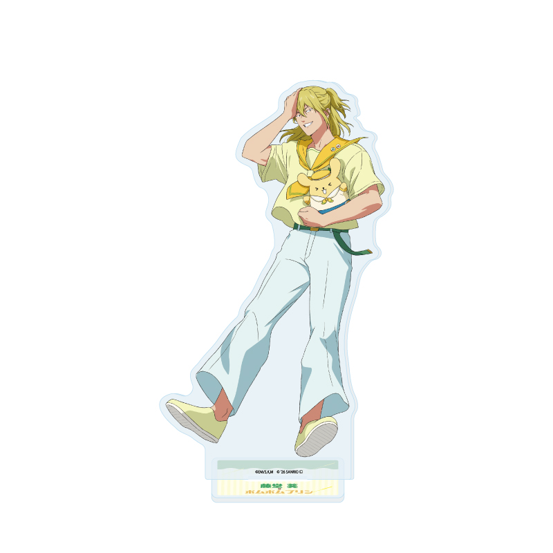 Acrylic Stand "Oblivion Battery" x Sanrio Characters 03 Todo Aoi x Pom Pom Purin (Collaboration Illustration)