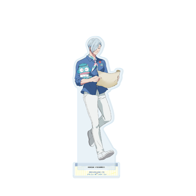 Acrylic Stand "Oblivion Battery" x Sanrio Characters 07 Kirishima Shuto x Hangyodon (Collaboration Illustration)