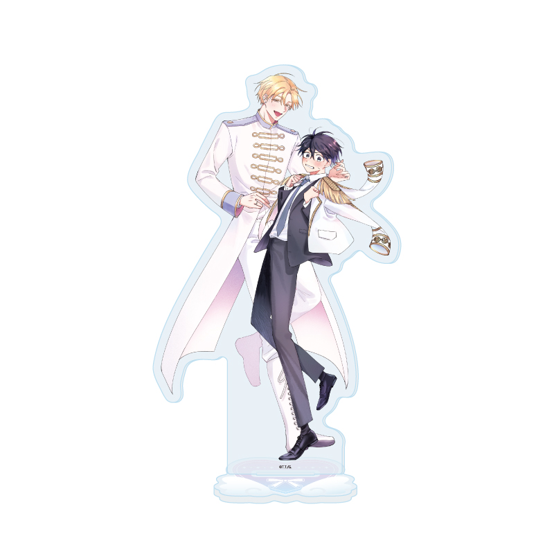 Acrylic Stand Taira Taga Works 01 Hakooshi BL Fair -Cafe Time with Idols- (Original Illustration)