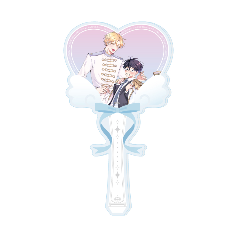Acrylic Stick Taira Taga Works 01 Hakooshi BL Fair -Cafe Time with Idols- (Original Illustration)