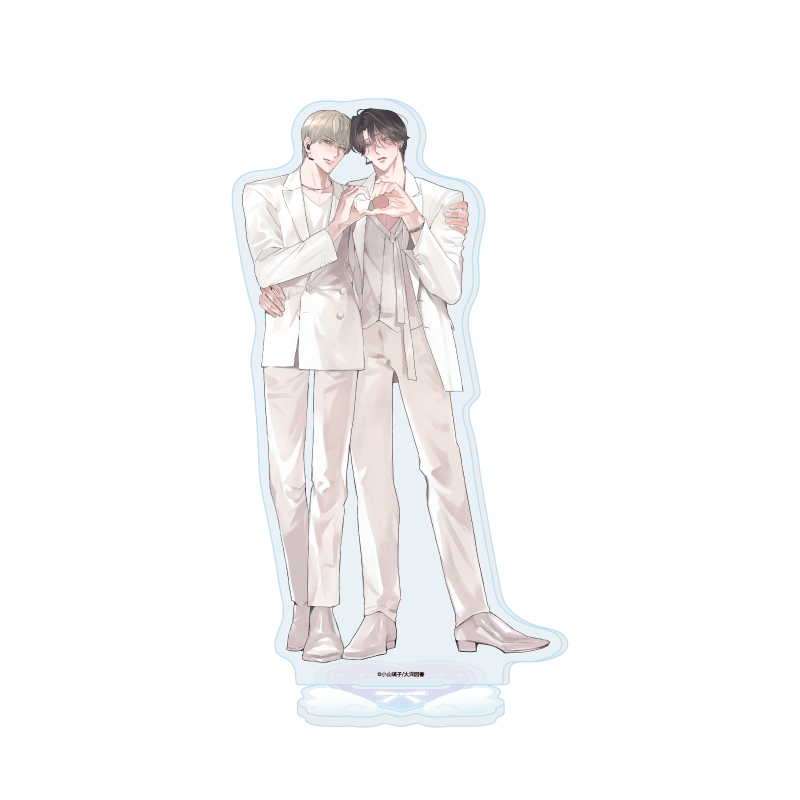 Acrylic Stand Akiko Koyama Works 02 Hakooshi BL Fair -Cafe Time with Idols- (Original Illustration)