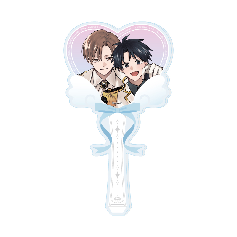 Acrylic Stick Matsuo Works 01 Hakooshi BL Fair -Cafe Time with Idols- (Original Illustration)