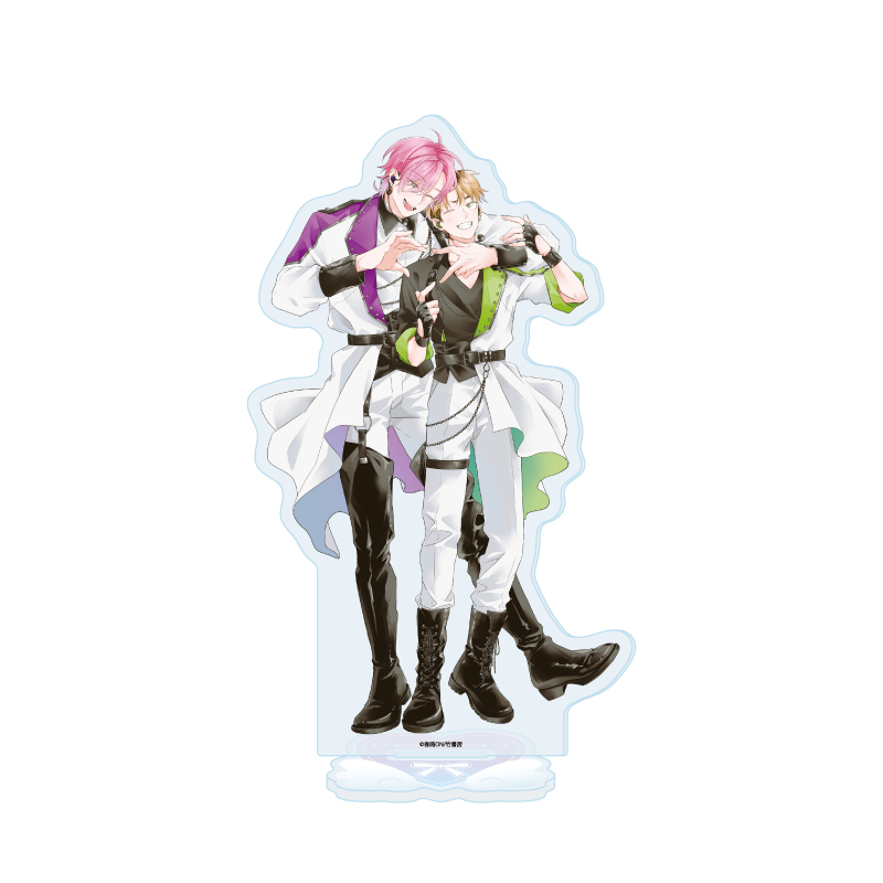 Acrylic Stand Harujion Works 01 Hakooshi BL Fair -Cafe Time with Idols- (Original Illustration)