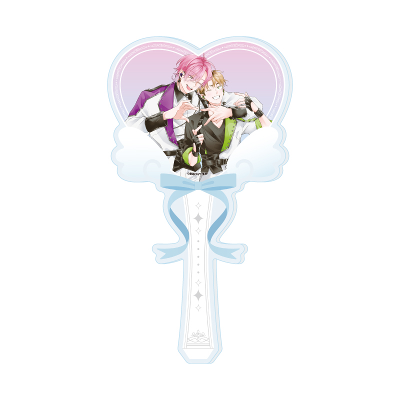 Acrylic Stick Harujion Works 01 Hakooshi BL Fair -Cafe Time with Idols- (Original Illustration)