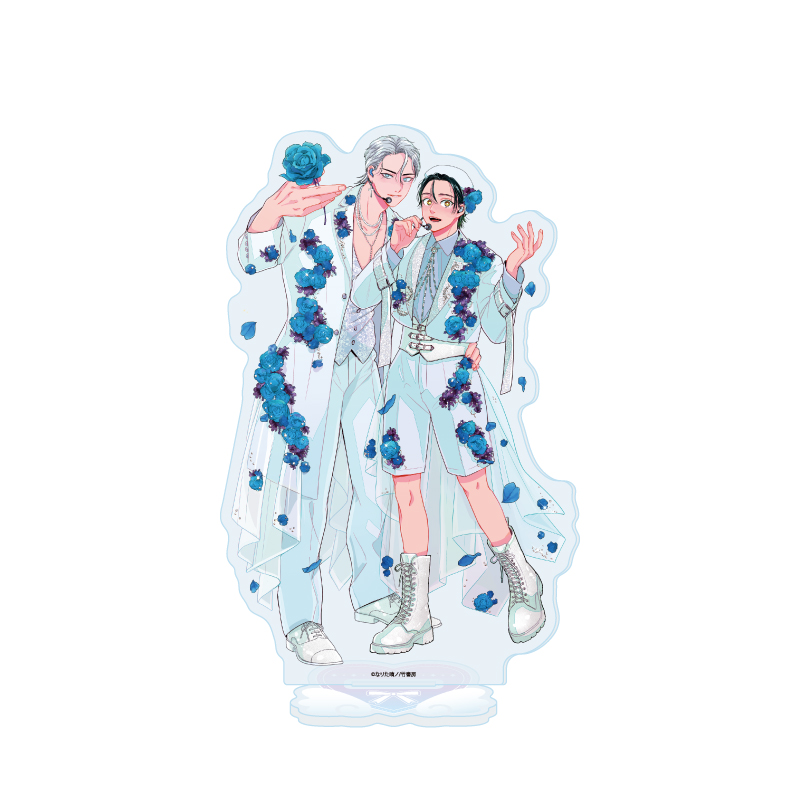 Acrylic Stand Haruno Narita Works 01 Hakooshi BL Fair -Cafe Time with Idols- (Original Illustration)