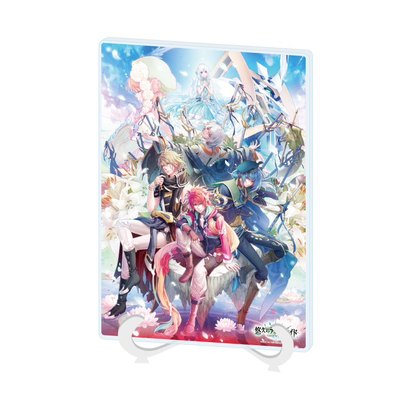 Acrylic Art Board A5 Size "Yuukyuu no Tierblade" 01 Key Visual (Official Illustration)