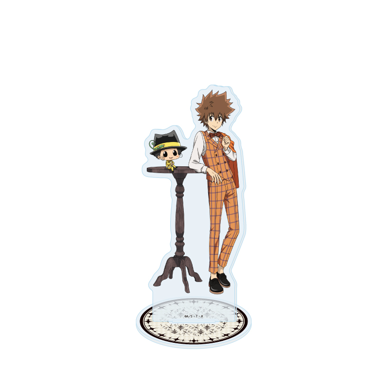 Acrylic Stand "Reborn!" 133 Reborn & Sawada Tsunayoshi Two-piece Set Suits Ver. (Original Illustration)