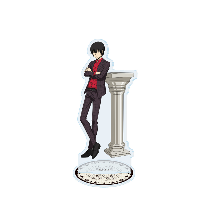 Acrylic Stand "Reborn!" 134 Hibari Kyoya Two-piece Set Suits Ver. (Original Illustration)