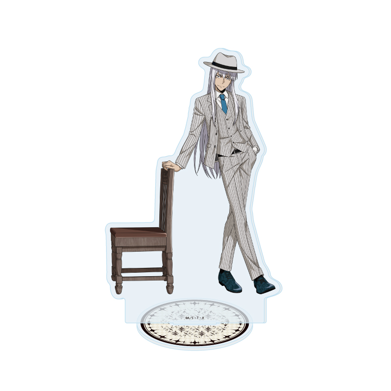 Acrylic Stand "Reborn!" 137 Squalo Two-piece Set Suits Ver. (Original Illustration)
