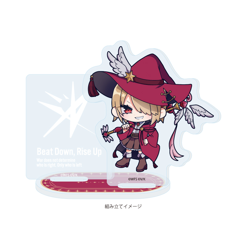 Acrylic Stand Plate "Heaven Burns Red" 01 Kayamori Ruka (Mini Character Illustration)