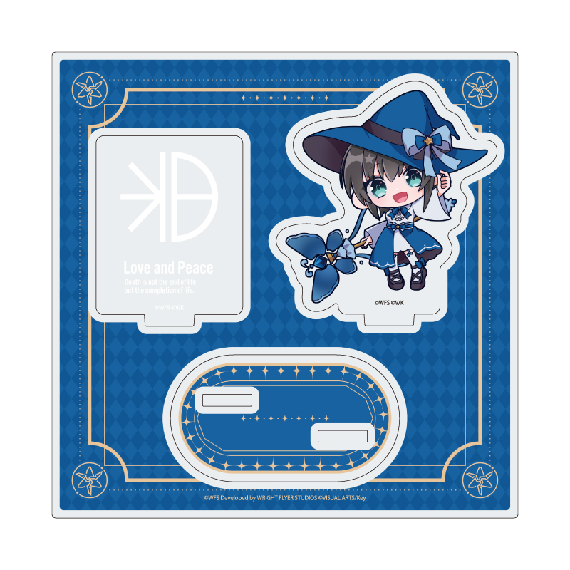 Acrylic Stand Plate "Heaven Burns Red" 02 Aoi Erika (Mini Character Illustration)