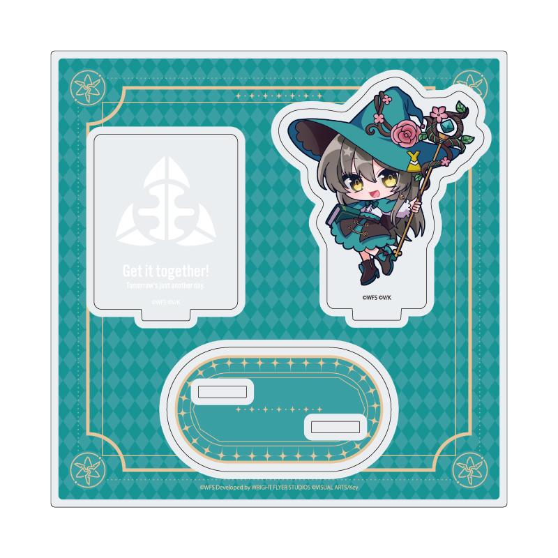 Acrylic Stand Plate "Heaven Burns Red" 06 Ohshima Ichiko (Mini Character Illustration)